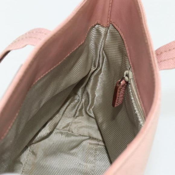 GUCCI Hand Bag Canvas Pink Silver 76480 Auth mr2317