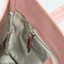 GUCCI Hand Bag Canvas Pink Silver 76480 Auth mr2317-22