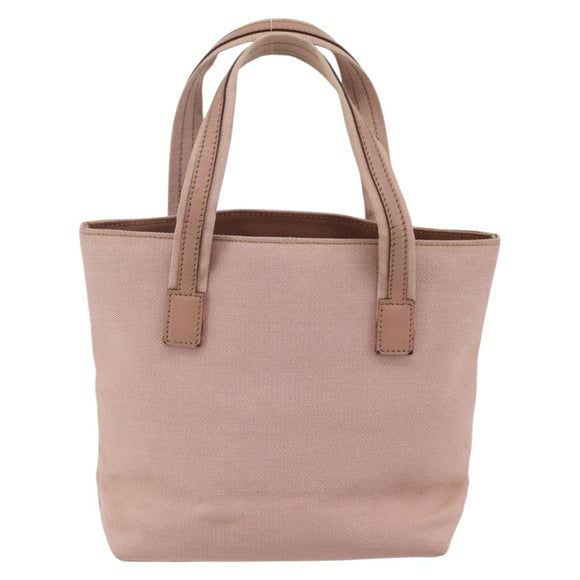 GUCCI Hand Bag Canvas Pink Silver 76480 Auth mr2317