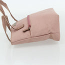 GUCCI Hand Bag Canvas Pink Silver 76480 Auth mr2317-3