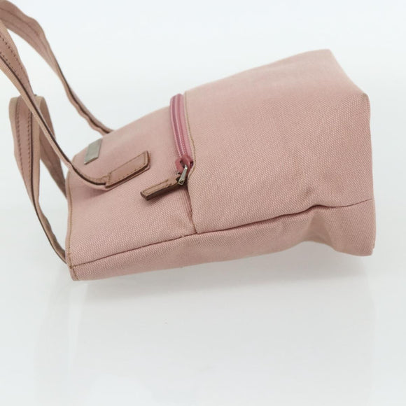 GUCCI Hand Bag Canvas Pink Silver 76480 Auth mr2317