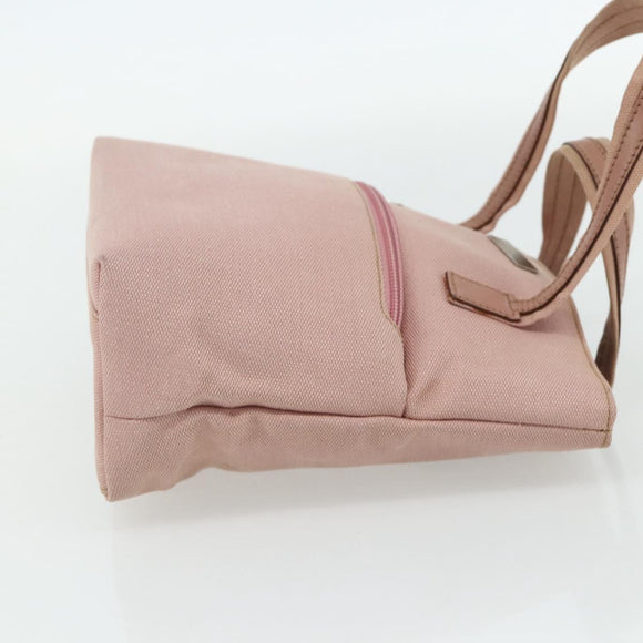 GUCCI Hand Bag Canvas Pink Silver 76480 Auth mr2317