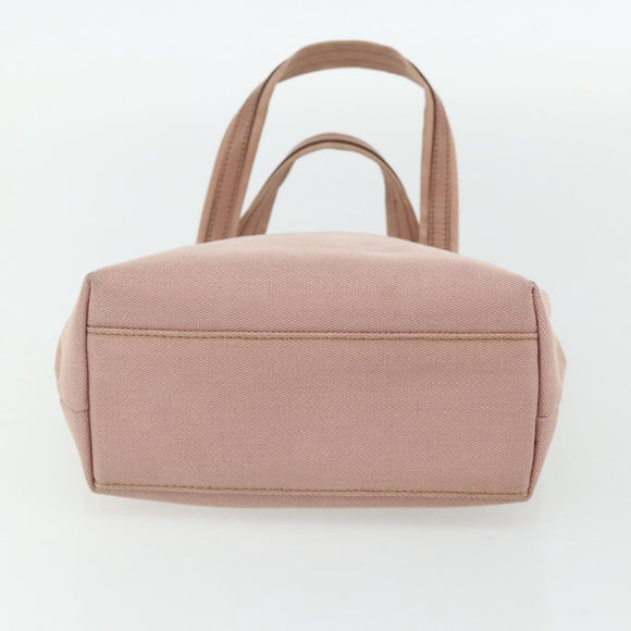 GUCCI Hand Bag Canvas Pink Silver 76480 Auth mr2317