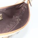 GUCCI GG Crystal Accessory Pouch Brown Gold 190393 Auth mr2319-18