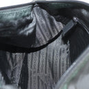 PRADA Shoulder Bag Nylon Green Silver Auth mr2330-20