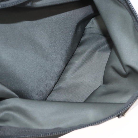 PRADA Shoulder Bag Nylon Green Silver Auth mr2330