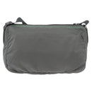 PRADA Shoulder Bag Nylon Green Silver Auth mr2330-2