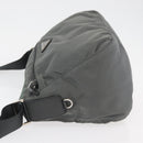 PRADA Shoulder Bag Nylon Green Silver Auth mr2330-4