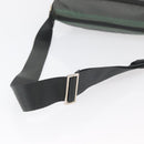 PRADA Shoulder Bag Nylon Green Silver Auth mr2330-7