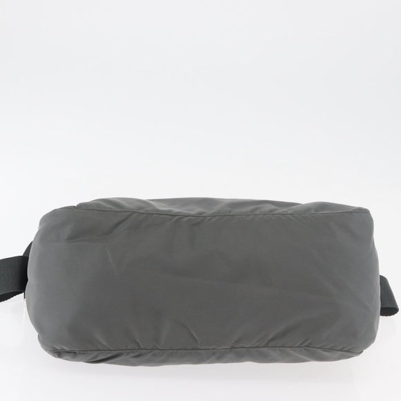 PRADA Shoulder Bag Nylon Green Silver Auth mr2330