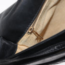 BOTTEGA VENETA INTRECCIATO Shoulder Bag Leather Black Gold Auth mr2335-21