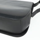 Salvatore Ferragamo Gancini Shoulder Bag Leather Black Gold Auth mr2337-15