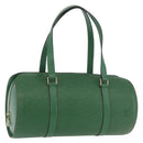 LOUIS VUITTON Epi Soufflot Hand Bag Green M52224 LV Auth mr2339A-1