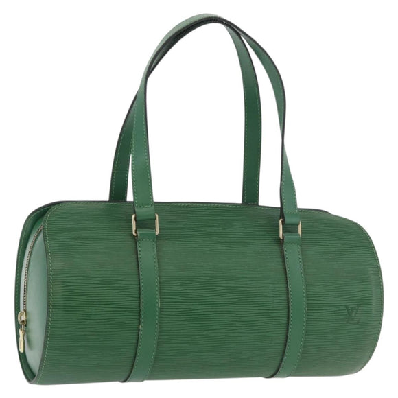 LOUIS VUITTON Epi Soufflot Hand Bag Green M52224 LV Auth mr2339A