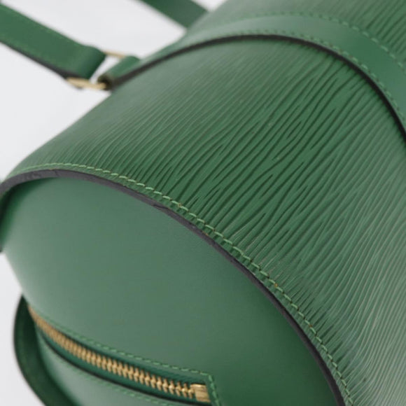LOUIS VUITTON Epi Soufflot Hand Bag Green M52224 LV Auth mr2339A