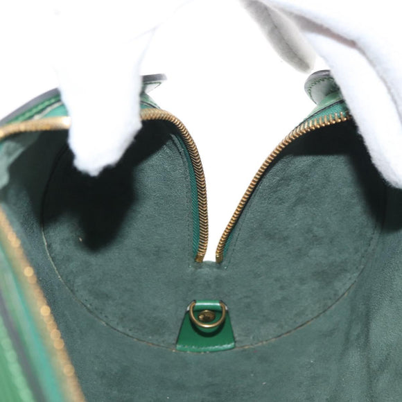 LOUIS VUITTON Epi Soufflot Hand Bag Green M52224 LV Auth mr2339A