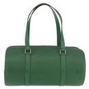 LOUIS VUITTON Epi Soufflot Hand Bag Green M52224 LV Auth mr2339A-13