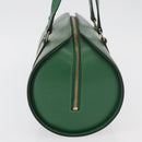 LOUIS VUITTON Epi Soufflot Hand Bag Green M52224 LV Auth mr2339A-3