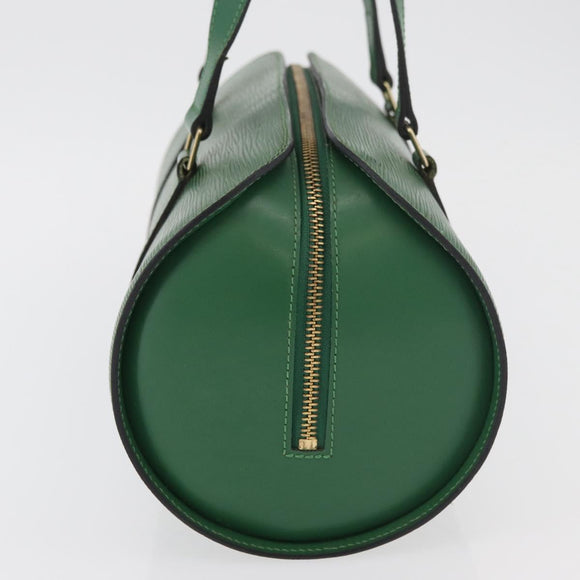 LOUIS VUITTON Epi Soufflot Hand Bag Green M52224 LV Auth mr2339A