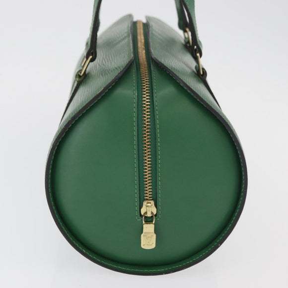LOUIS VUITTON Epi Soufflot Hand Bag Green M52224 LV Auth mr2339A