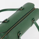 LOUIS VUITTON Epi Soufflot Hand Bag Green M52224 LV Auth mr2339A-6