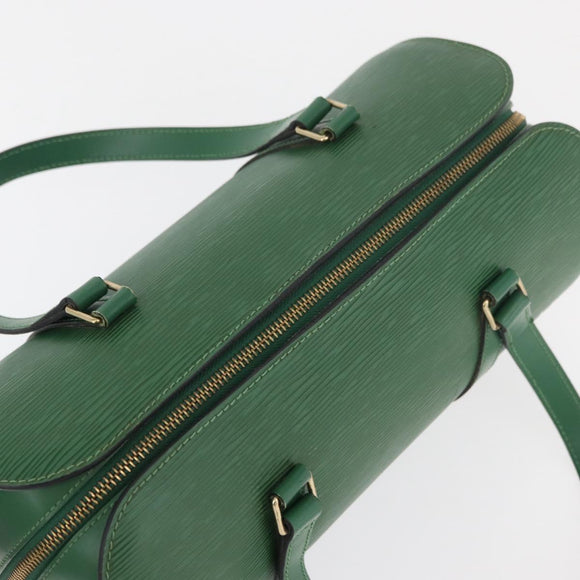 LOUIS VUITTON Epi Soufflot Hand Bag Green M52224 LV Auth mr2339A
