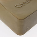 CHANEL Tote Bag Rubber Beige CC Auth mr2340-10