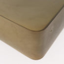 CHANEL Tote Bag Rubber Beige CC Auth mr2340-12