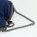 Stella MacCartney Chain Falabella Shoulder Bag polyester 2way Silver Auth mr2341-9