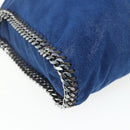 Stella MacCartney Chain Falabella Shoulder Bag polyester 2way Silver Auth mr2341-17
