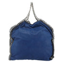 Stella MacCartney Chain Falabella Shoulder Bag polyester 2way Silver Auth mr2341-13