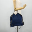 Stella MacCartney Chain Falabella Shoulder Bag polyester 2way Silver Auth mr2341-23