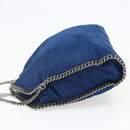 Stella MacCartney Chain Falabella Shoulder Bag polyester 2way Silver Auth mr2341-3