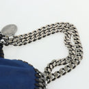 Stella MacCartney Chain Falabella Shoulder Bag polyester 2way Silver Auth mr2341-14