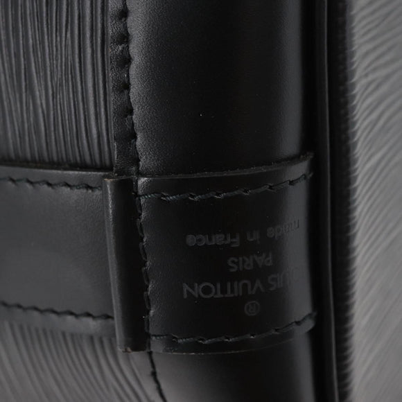 LOUIS VUITTON Epi Cruiser bag 40 Hand Bag SPO Black LV Auth mr2344V