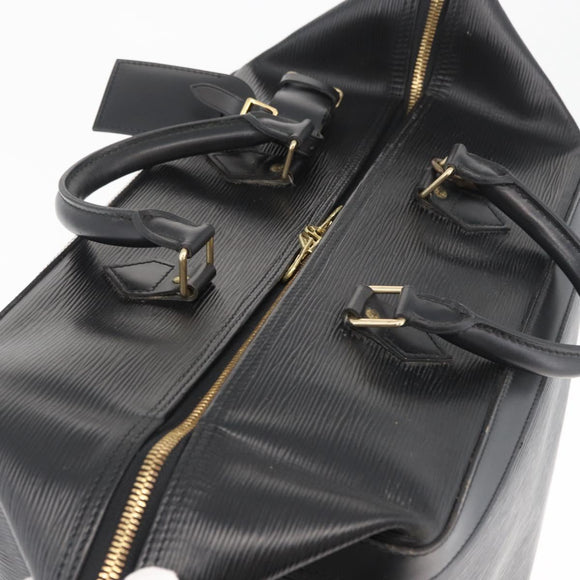 LOUIS VUITTON Epi Cruiser bag 40 Hand Bag SPO Black LV Auth mr2344V