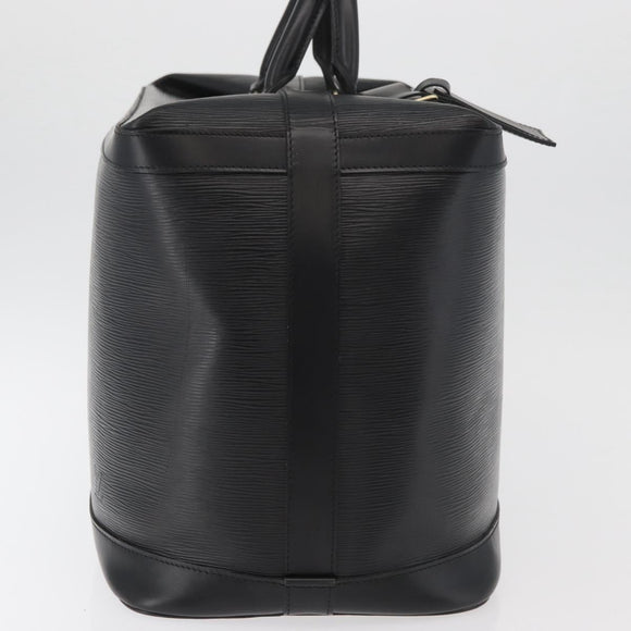 LOUIS VUITTON Epi Cruiser bag 40 Hand Bag SPO Black LV Auth mr2344V