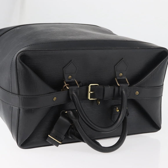 LOUIS VUITTON Epi Cruiser bag 40 Hand Bag SPO Black LV Auth mr2344V