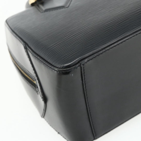 LOUIS VUITTON Epi Sablon Hand Bag Black M52042 LV Auth mr2348