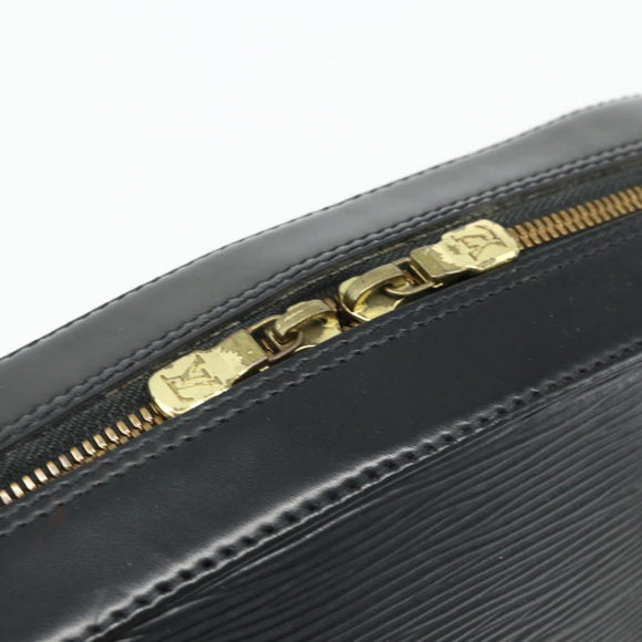 LOUIS VUITTON Epi Sablon Hand Bag Black M52042 LV Auth mr2348