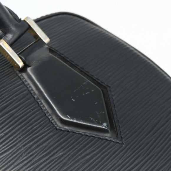 LOUIS VUITTON Epi Sablon Hand Bag Black M52042 LV Auth mr2348
