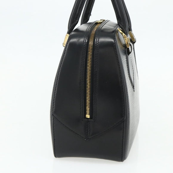 LOUIS VUITTON Epi Sablon Hand Bag Black M52042 LV Auth mr2348