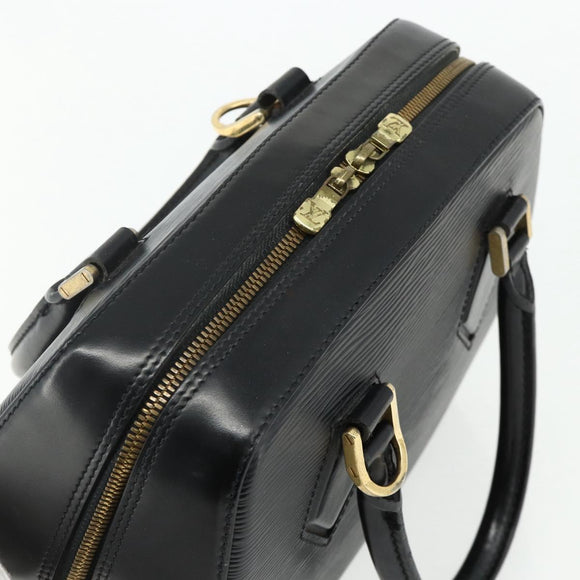 LOUIS VUITTON Epi Sablon Hand Bag Black M52042 LV Auth mr2348