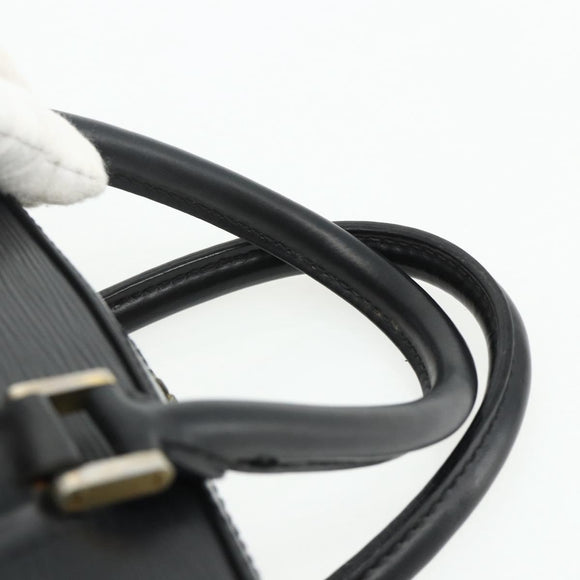 LOUIS VUITTON Epi Sablon Hand Bag Black M52042 LV Auth mr2348