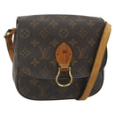 LOUIS VUITTON Monogram Saint Cloud MM Shoulder Bag M51243 LV Auth mr2350-1