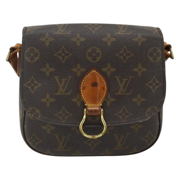 LOUIS VUITTON Monogram Saint Cloud MM Shoulder Bag M51243 LV Auth mr2350