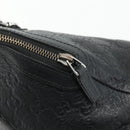 GUCCI GG Canvas Guccissima Handtasche Leder 2way Schwarz Silber 420023 Auth mr2354-10
