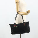 GUCCI GG Canvas Web Sherry Line Hand Bag Black Gold Red 177052 Auth mr2358-23