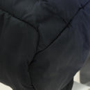 CHANEL Doudone Backpack Nylon Blue Silver CC Auth mr2366SAM-17