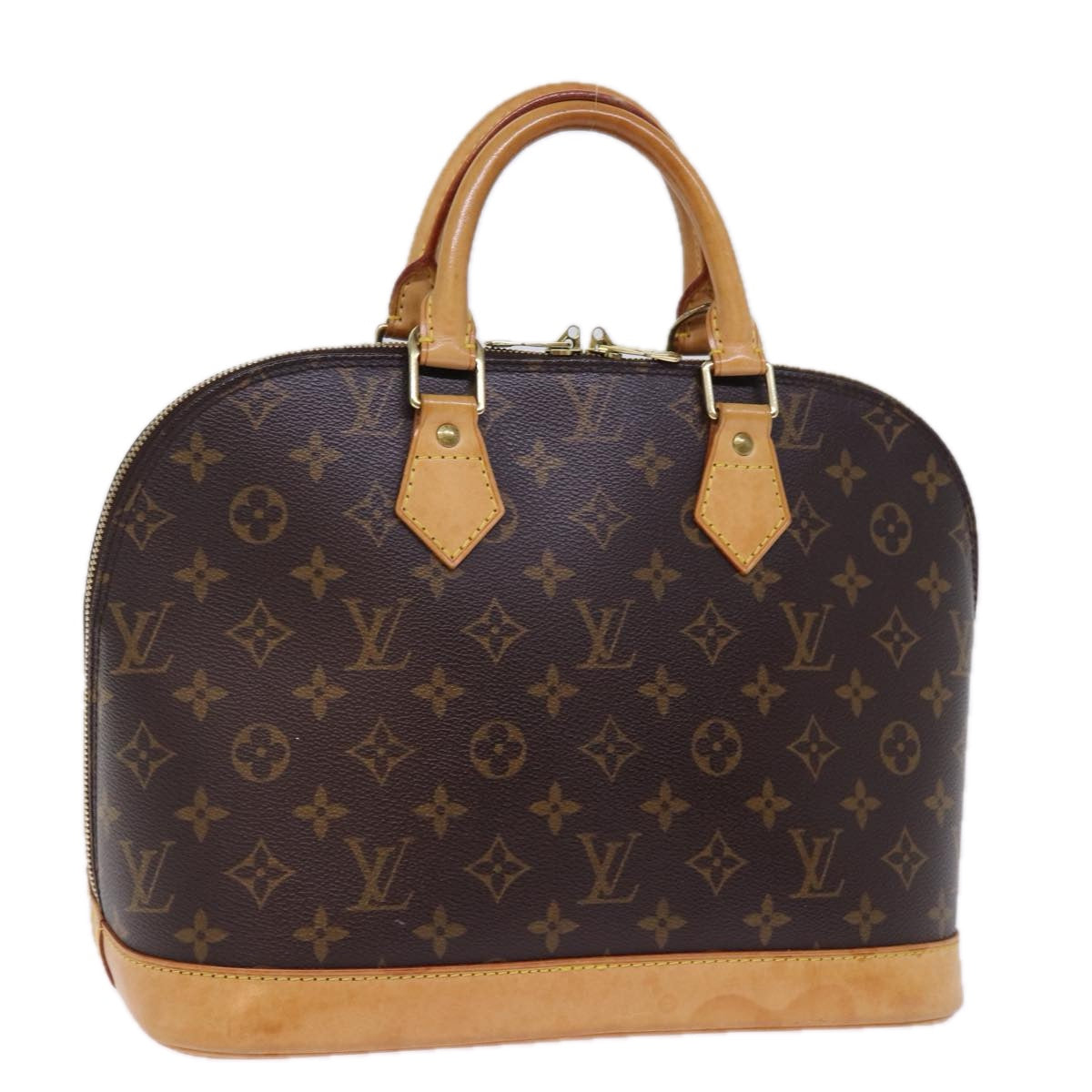 LOUIS VUITTON Monogram Alma Hand Bag M51130 LV Auth mr237